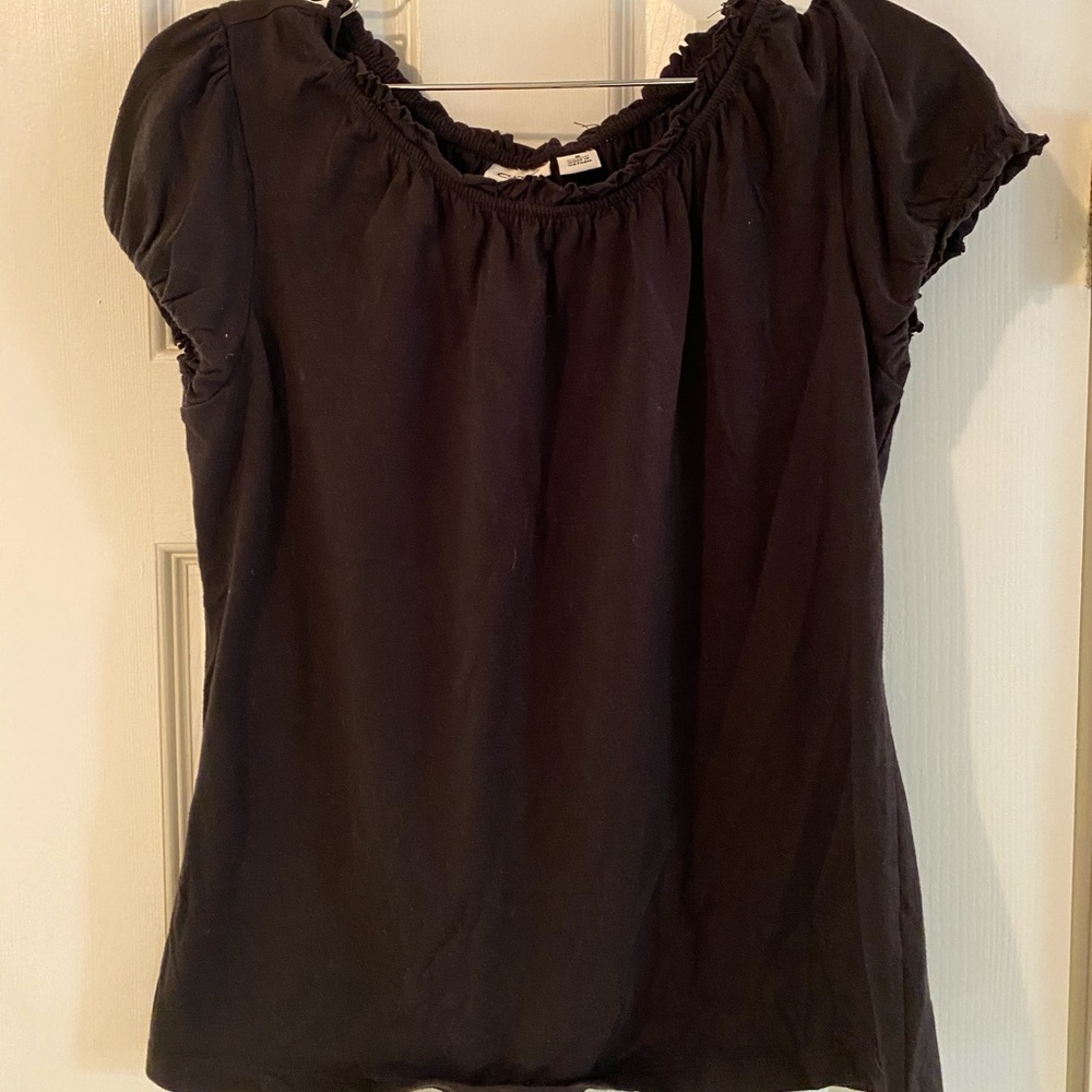 Cato top medium black top